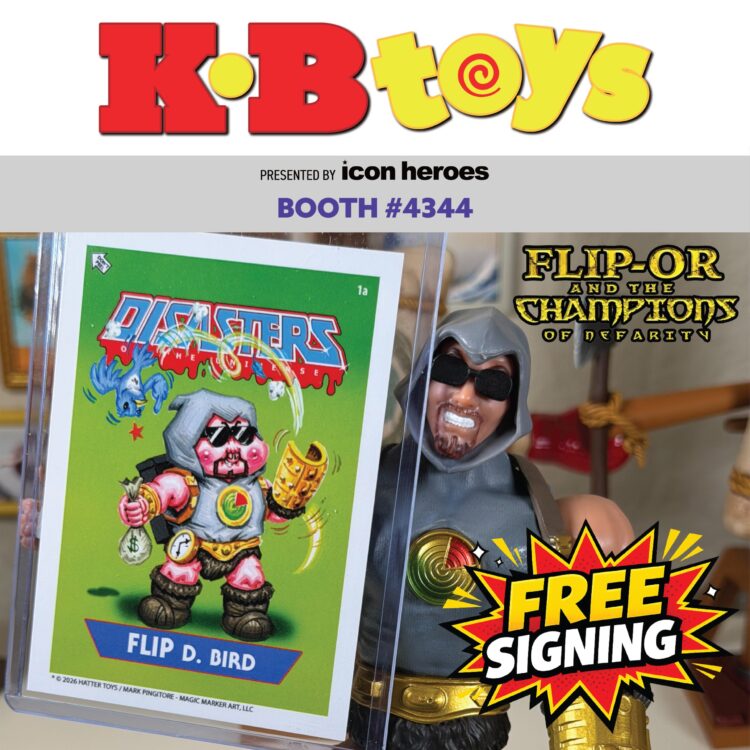 Icon Heroes to Host Flip-or Creator and Toy Reviewer, Mad Hatter, at San Diego Comic-Con 2026