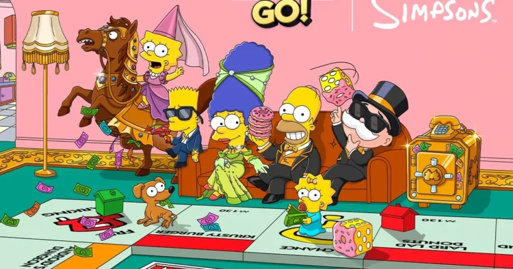 Monopoly Go x The Simpsons crossover is almost here