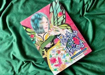 Volume 1 of Pet Shop of Horrors on a green background
