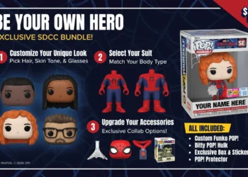 Funko! Pop Yourself  #Spiderman #SDCC Experience Announced!