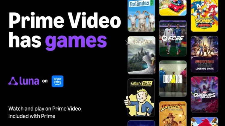 Amazon’s Prime Video app is getting Luna game streaming, making it easier to find | VGC