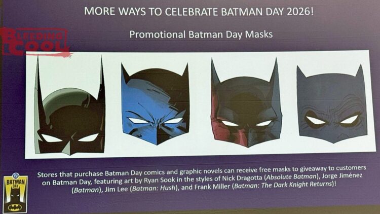 DC Comics Gives Out Batman Masks To Shops Who Order Lots Of Bad Seeds