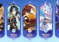 Genshin Impact 5-star character Constellation selector menu