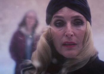 Gillian Anderson and Hannah Einbinder star in Teenage Sex and Death at Camp Miasma, a horror-comedy set in a remote snowy location