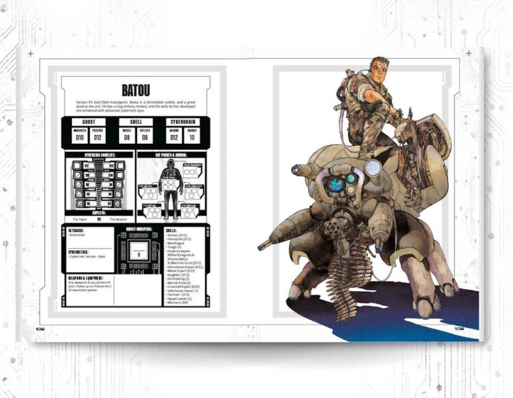 The Ghost in the Shell: Tabletop Roleplaying Game
