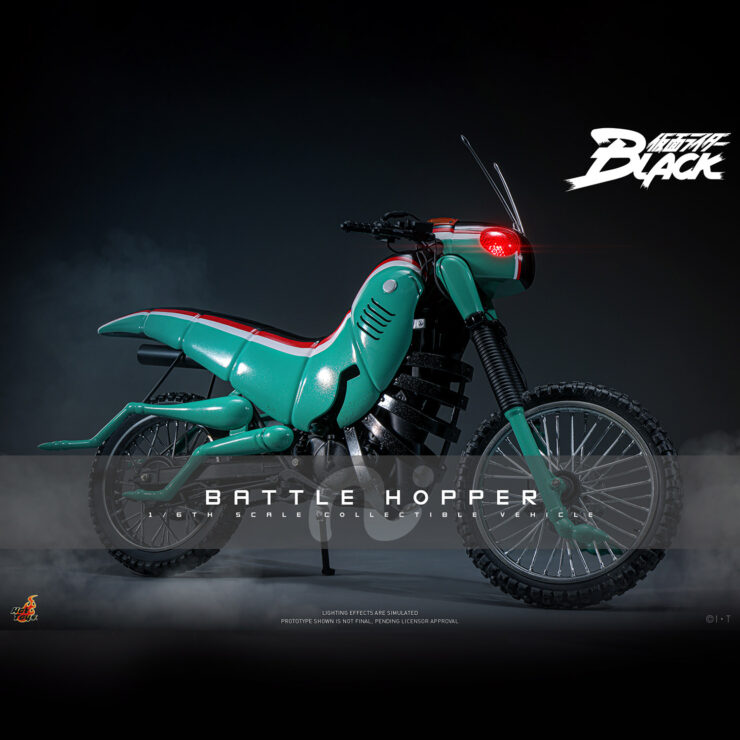 Battle Hopper Sixth Scale Figure Accessory by Hot Toys, vehicle side view