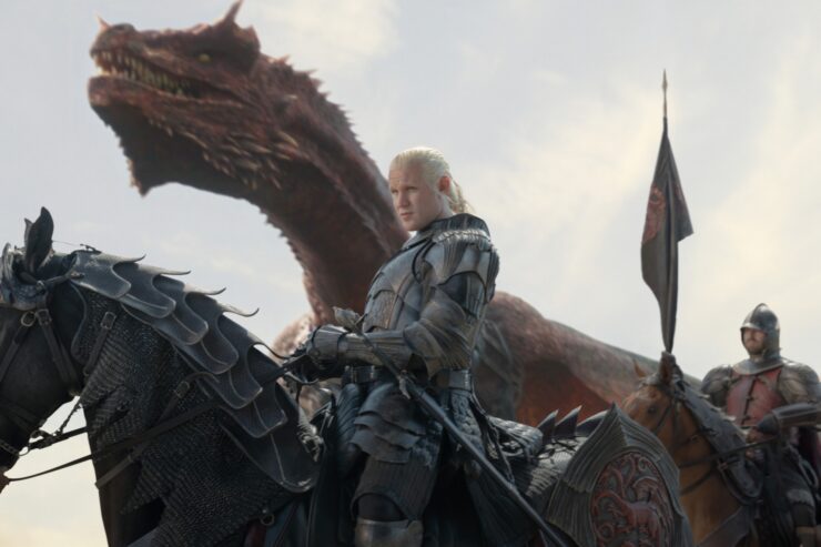 Matt Smith as Daemon Targaryen in House of the Dragon