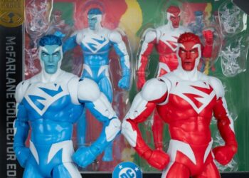 DC Multiverse Superman Red vs Blue 2 Pack 001