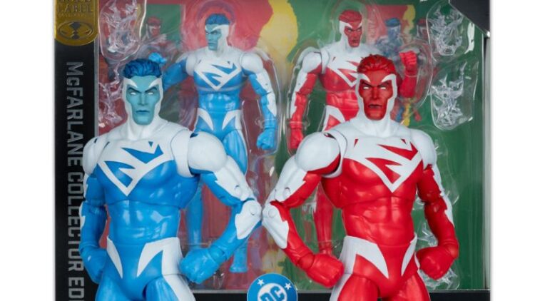 DC Multiverse Superman Red vs Blue 2 Pack 001
