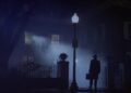 Father Merrin approaches Regan MacNeil's house in The Exorcist