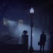 Father Merrin approaches Regan MacNeil's house in The Exorcist