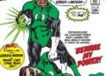 John Stewart's first cover appearance in the DC comic book Green Lantern #87