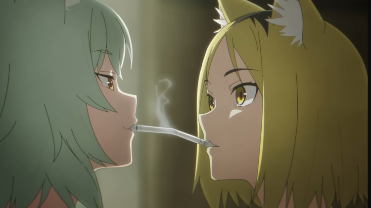 Chainsmoker Cat Anime Pulled From Streaming Services in Hong Kong Over Purported 'Smoking Advertisement' Violation - Anime Corner