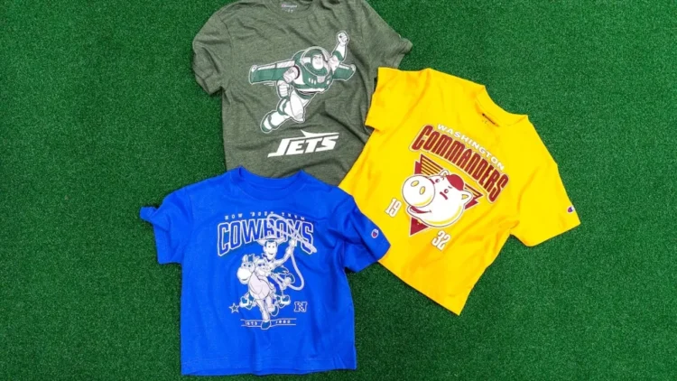 Disney Champion NFL Collection: Express your fandom for your favorite football team and pop culture