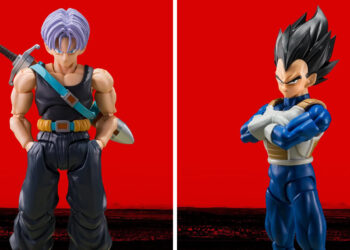 z SH Figuarts Trunks and Vegeta Z Fighters