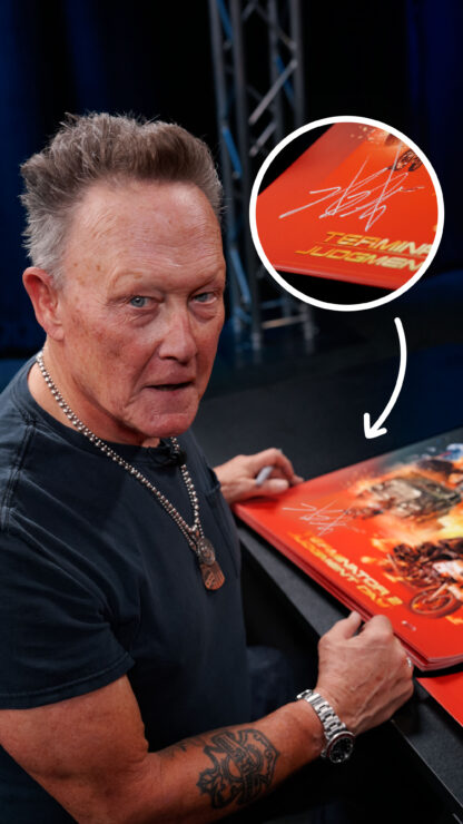 Order a Terminator Art Print Autographed by Robert Patrick