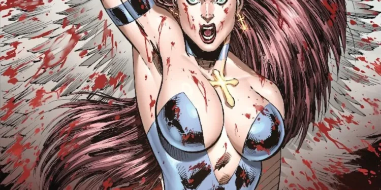 Rob Liefeld gets in on Midnight Universe gimmick with ‘Avengelyne’ #1 Midnight Variant