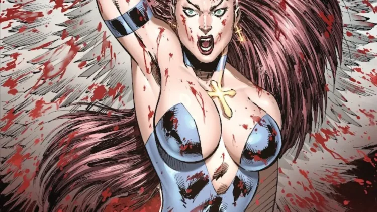 Rob Liefeld gets in on Midnight Universe gimmick with ‘Avengelyne’ #1 Midnight Variant